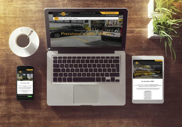 Realizzazione nuovo sito web